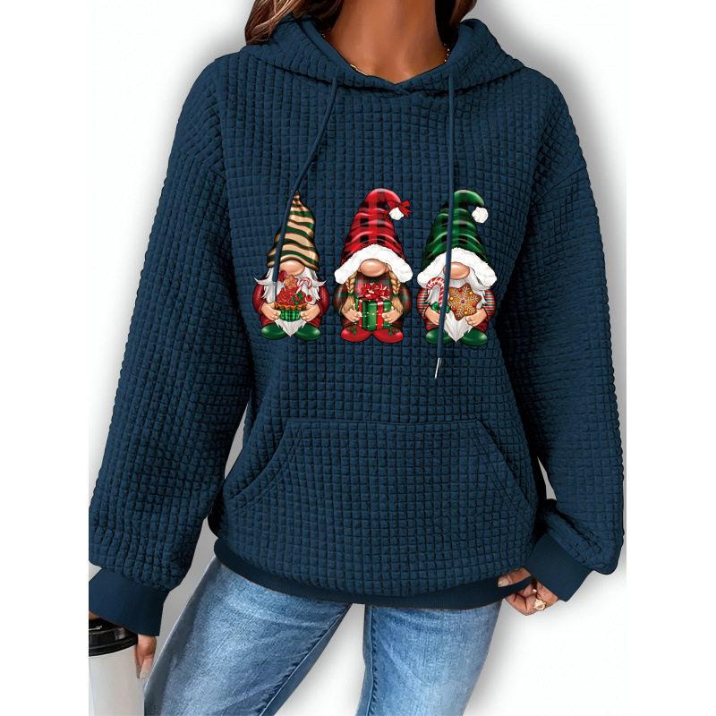 Christmas Print Hoodie Women's - огляд і ціна Streetwear Brand Collection
