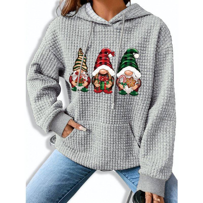 Christmas Print Hoodie Women's - огляд і ціна Streetwear Brand Collection