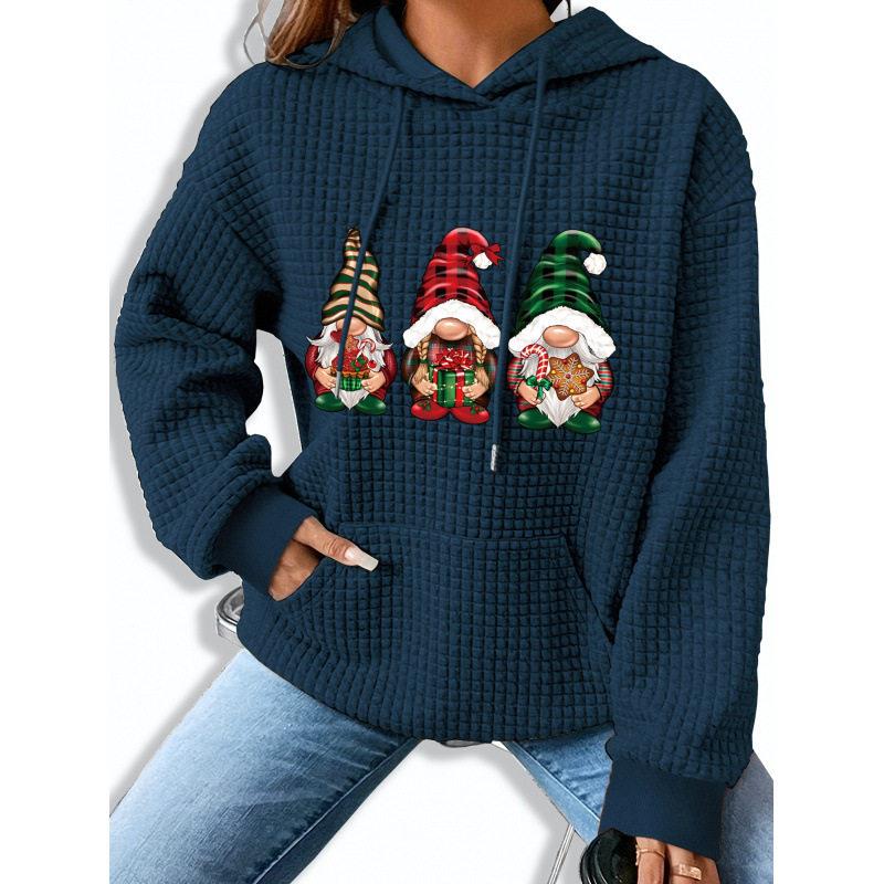 Christmas Print Hoodie Women's - огляд і ціна Streetwear Brand Collection